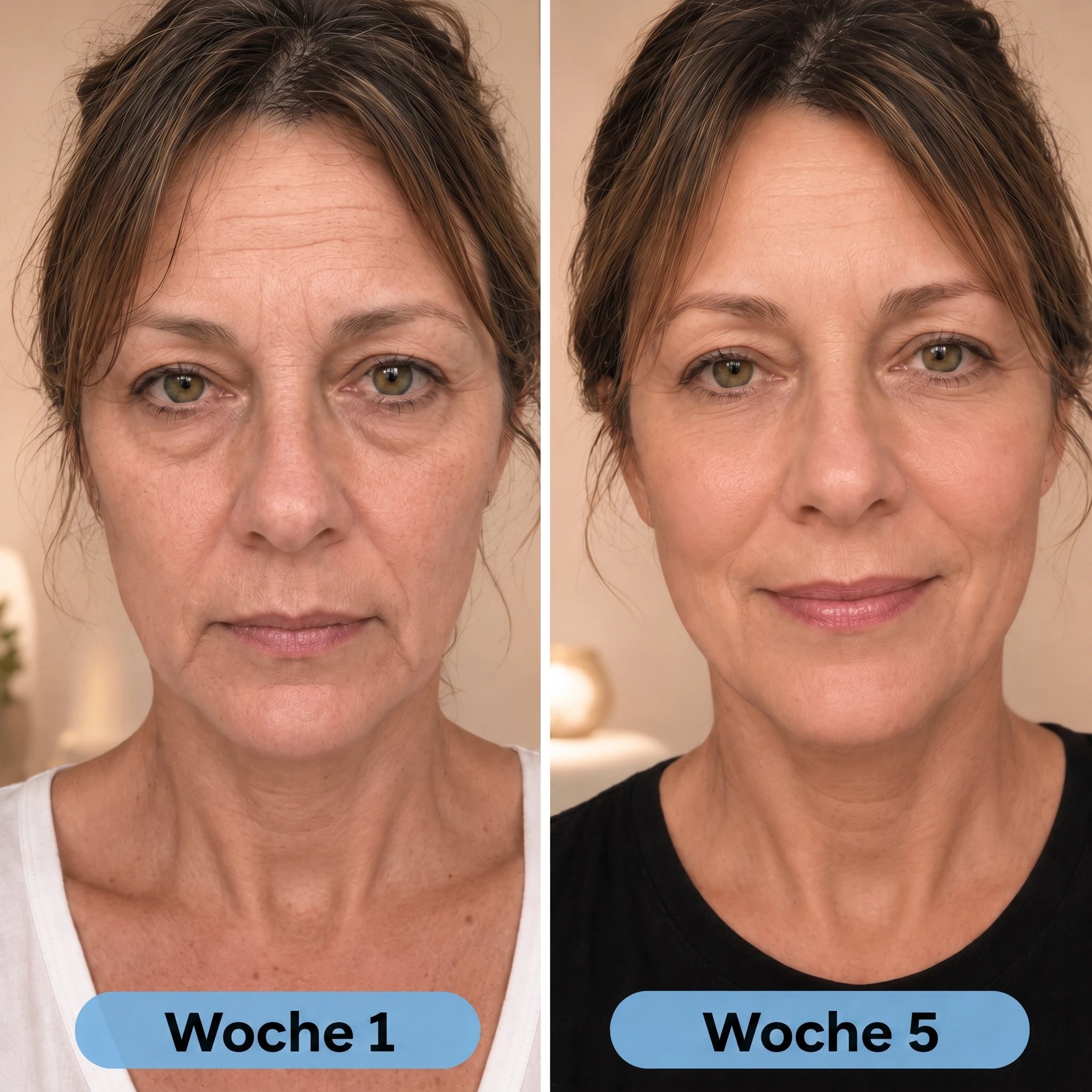 Vorher Nachher Woche 1 Woche 5