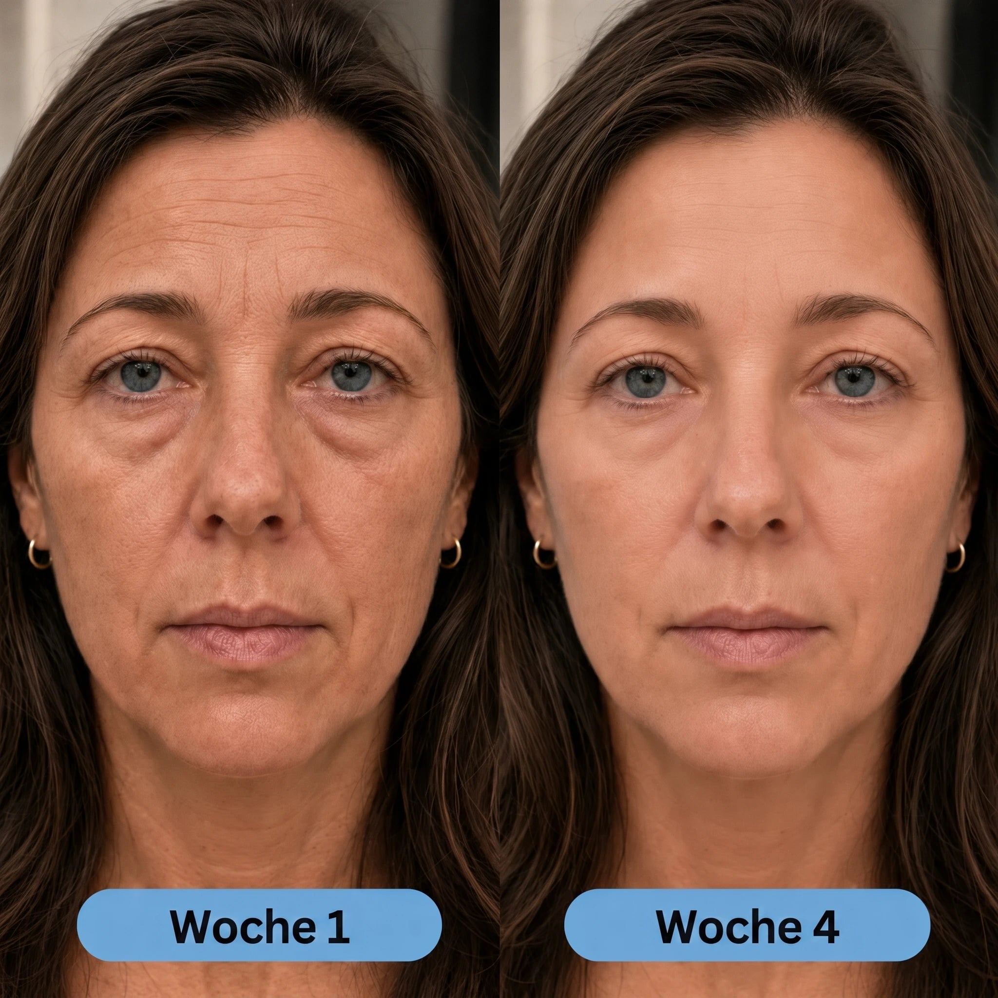 Vorher Nachher Woche 1 Woche 4