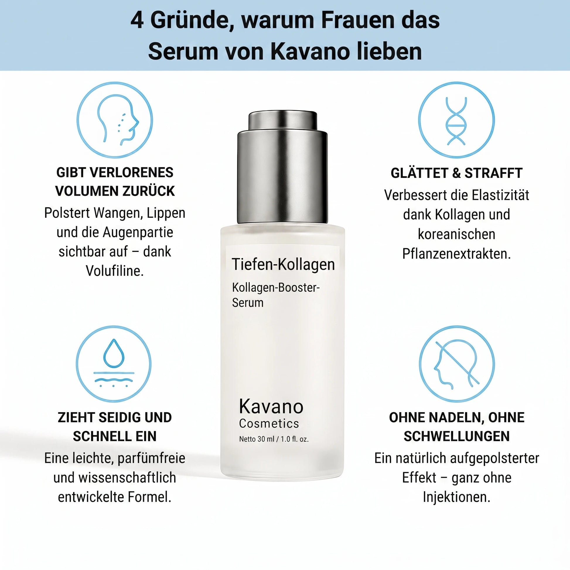 4 Gruende Serum von Kavano