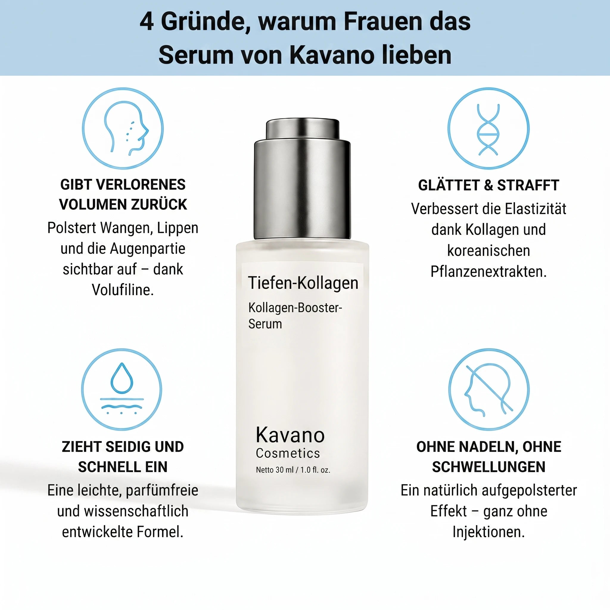 4 Gruende Serum von Kavano
