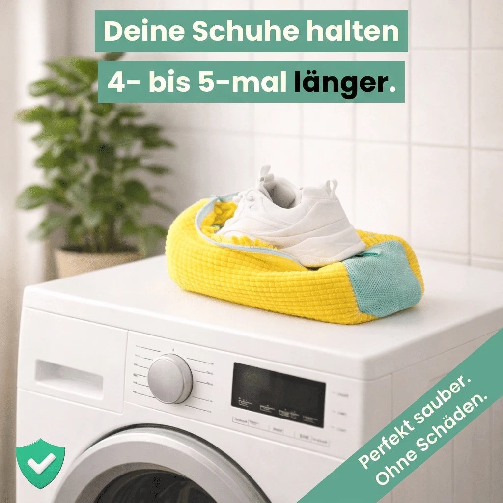 Deine Schuhe halten 4- bis 5-mal länger