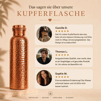 Kavano Kupferflasche - Bewertungen